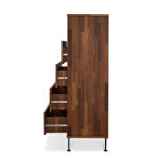 Walnut chest w 5 drawers by Acme additional picture 7