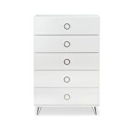 White chest w/ round handles by Acme additional picture 4
