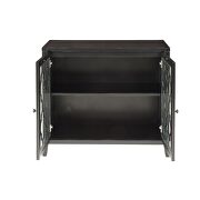 Black finish console table by Acme additional picture 4