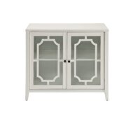 White finish console table additional photo 3 of 4