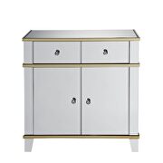 Mirrored & gold console table by Acme additional picture 3