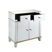 Mirrored & gold console table by Acme additional picture 4
