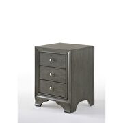 Gray oak accent table by Acme additional picture 2