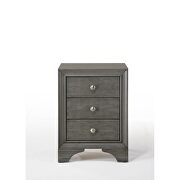 Gray oak accent table by Acme additional picture 5