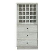 Antique white finish wine cabinet by Acme additional picture 5