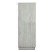 Antique white finish tall wine cabinet by Acme additional picture 5