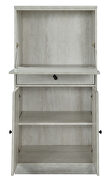 Antique white finish tall wine cabinet by Acme additional picture 6
