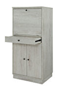 Antique white finish tall wine cabinet by Acme additional picture 7