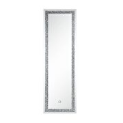 Mirrored & faux diamonds floor led mirror additional photo 4 of 5