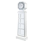 Mirrored & faux diamonds grandfather clock by Acme additional picture 2