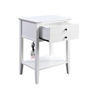 White side table by Acme additional picture 4