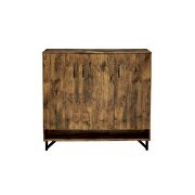 Salvage oak finish shoe cabinet by Acme additional picture 3