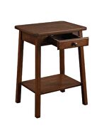 Walnut finish rectangular top accent table by Acme additional picture 3