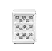 Glamorous mirrored finish accent table by Acme additional picture 5