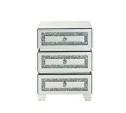 Mirrored & faux diamonds brilliant accent table by Acme additional picture 5