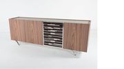 Walnut / contemporary buffet / display unit by At Home USA additional picture 2