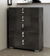 Elegant contemporary bedroom set in gray by At Home USA additional picture 4
