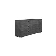 Elegant contemporary high gloss dresser in gray by At Home USA additional picture 2