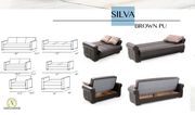 Casual style sofa bed / couch w/ storage additional photo 2 of 1