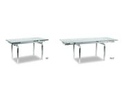 Glass table w/ extensions by At Home USA additional picture 2