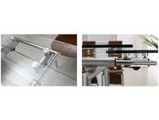 Glass table w/ extensions by At Home USA additional picture 2