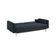Gray fabric tufted back sofa bed by At Home USA additional picture 4