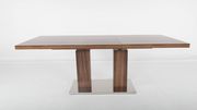 Wood walnut contemporary extension table by At Home USA additional picture 4