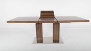 Wood walnut contemporary extension table by At Home USA additional picture 5