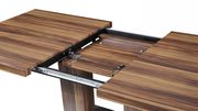Wood walnut contemporary extension table by At Home USA additional picture 7