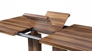 Wood walnut contemporary extension table by At Home USA additional picture 9