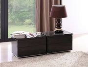 Modern brown leather bed w/ storage by At Home USA additional picture 6