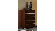 Italy made high-gloss lacquered walnut bed by At Home USA additional picture 7