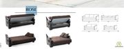 Chocolate / black sofa w/ storage by Alpha additional picture 2