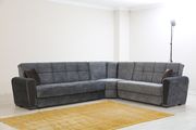 3pcs reversible sectional sofa w/ storage by Alpha additional picture 2