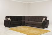 3pcs reversible sectional sofa w/ storage by Alpha additional picture 2