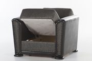 Gray fabric casual sofa w/ bed and storage by Istikbal additional picture 9