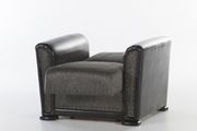 Gray fabric casual chair w/ bed and storage by Istikbal additional picture 3