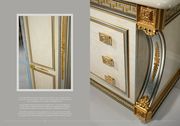 Roman style classic king bed in quality laquer finish by Arredoclassic Italy additional picture 8
