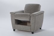 Microfiber storage/sleeper chair by Istikbal additional picture 3