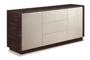 Gray / wenge two-toned modern server / buffet by Beverly Hills additional picture 2