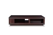 Smoky wood finish low-profile coffee table by Beverly Hills additional picture 2