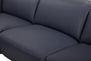 Slate gray leather recliner sectional w/ power recliners by Beverly Hills additional picture 10