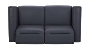 Oversized power recliner 3pcs sofa in full leather by Beverly Hills additional picture 12