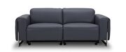 Oversized power recliner 3pcs sofa in full leather by Beverly Hills additional picture 16