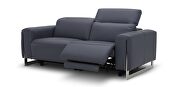 Oversized power recliner 3pcs sofa in full leather by Beverly Hills additional picture 7