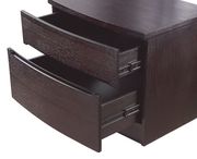 Wenge finish modern style nightstand by Beverly Hills additional picture 2