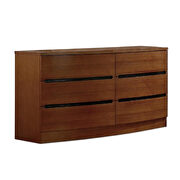 Teak finish dresser in modern style by Beverly Hills additional picture 2