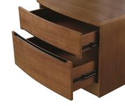 Teak finish nightstand by Beverly Hills additional picture 2
