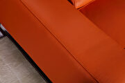 Franco orange 5pcs motion modular sectional sofa additional photo 2 of 10