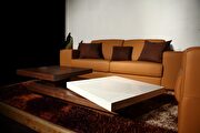 Motion tiered walnut / high-gloss coffee table by Beverly Hills additional picture 3